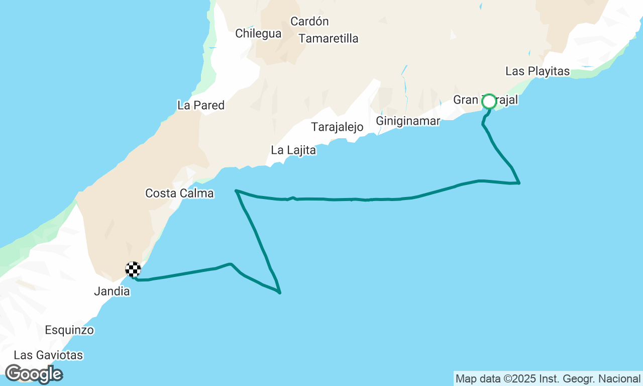 Gran Tarajal to Sotavento beach