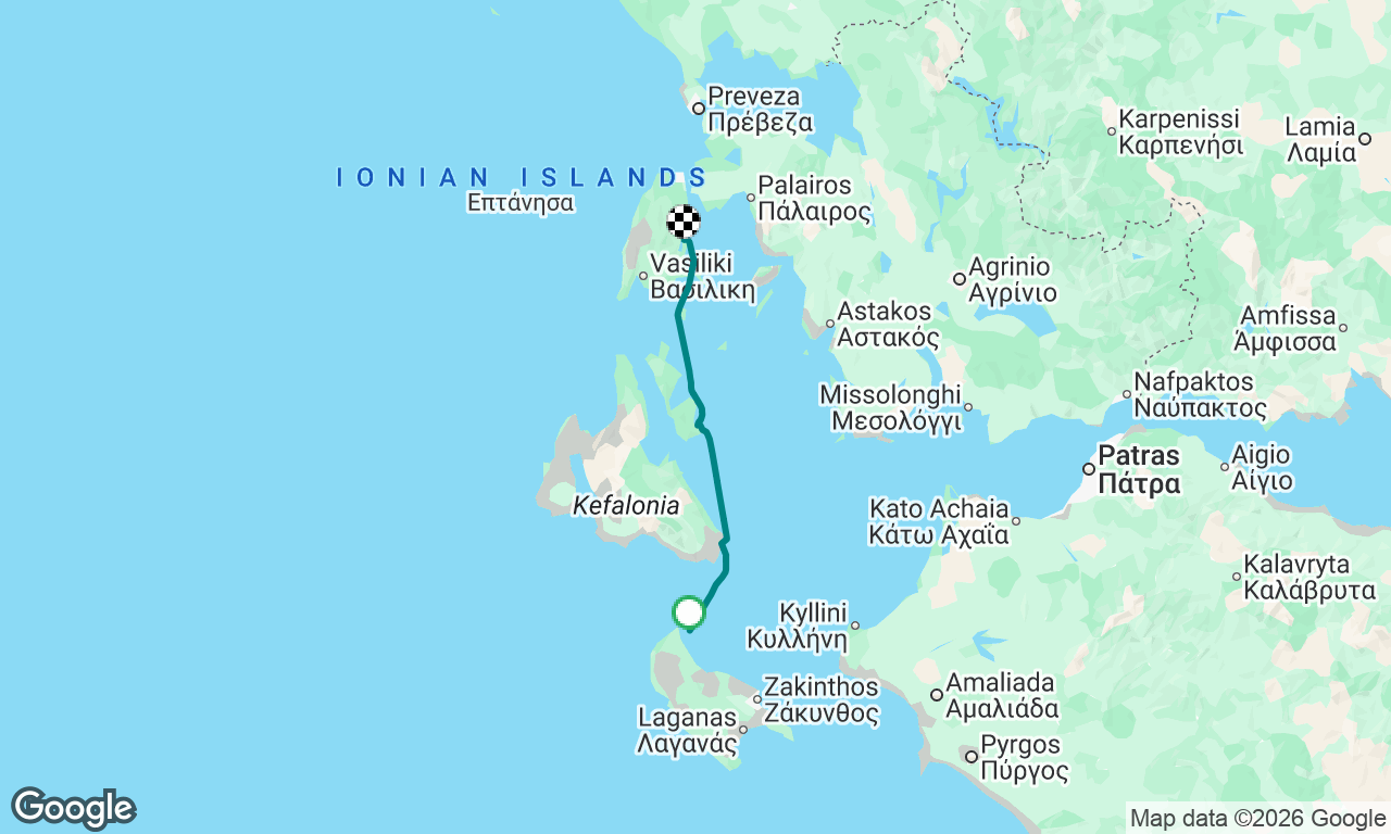 Voyage map