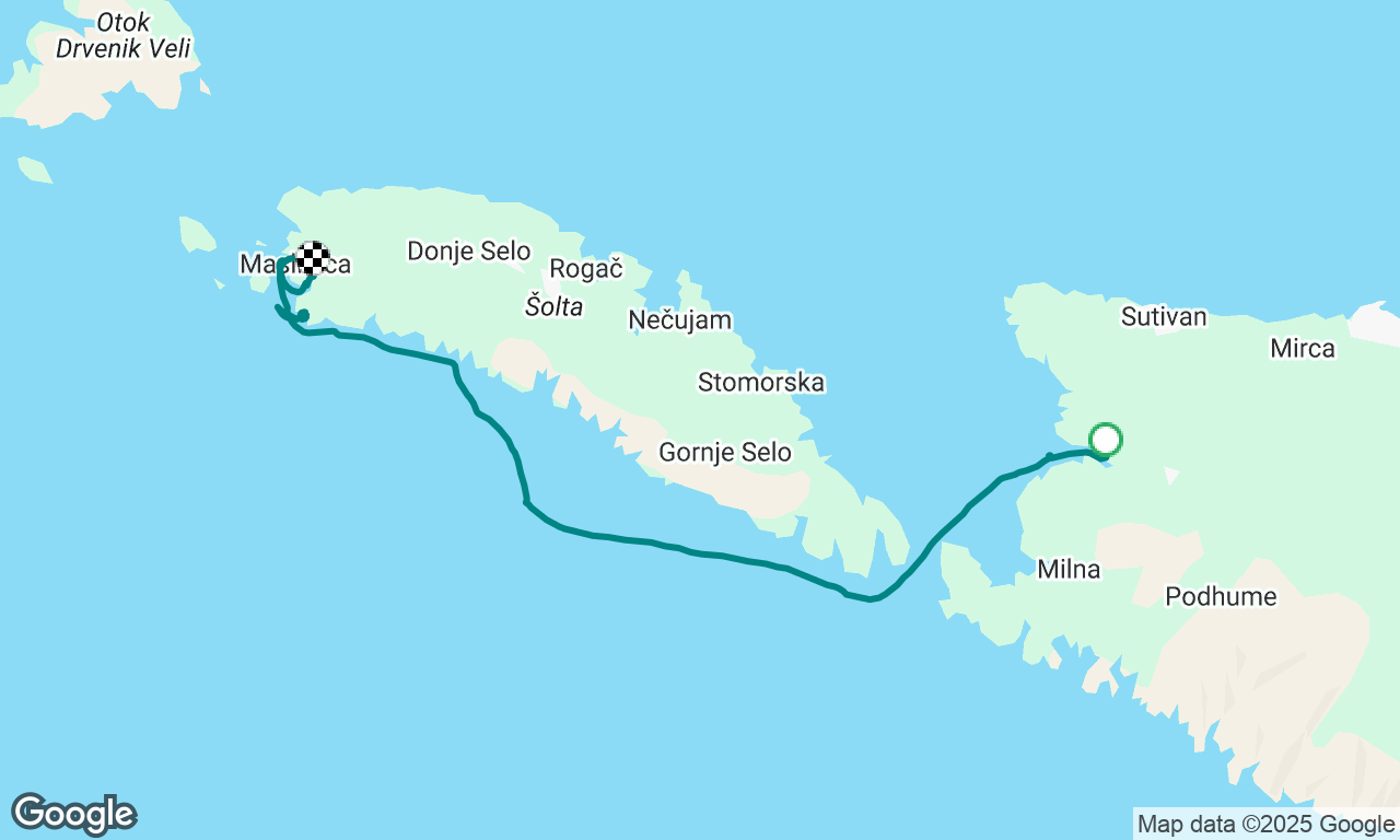 Bobovisce, Brac to Sesula, Solta