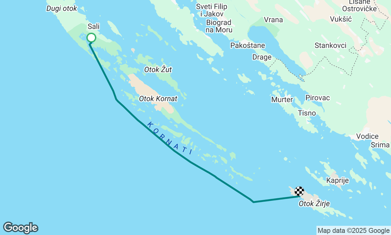 Voyage map