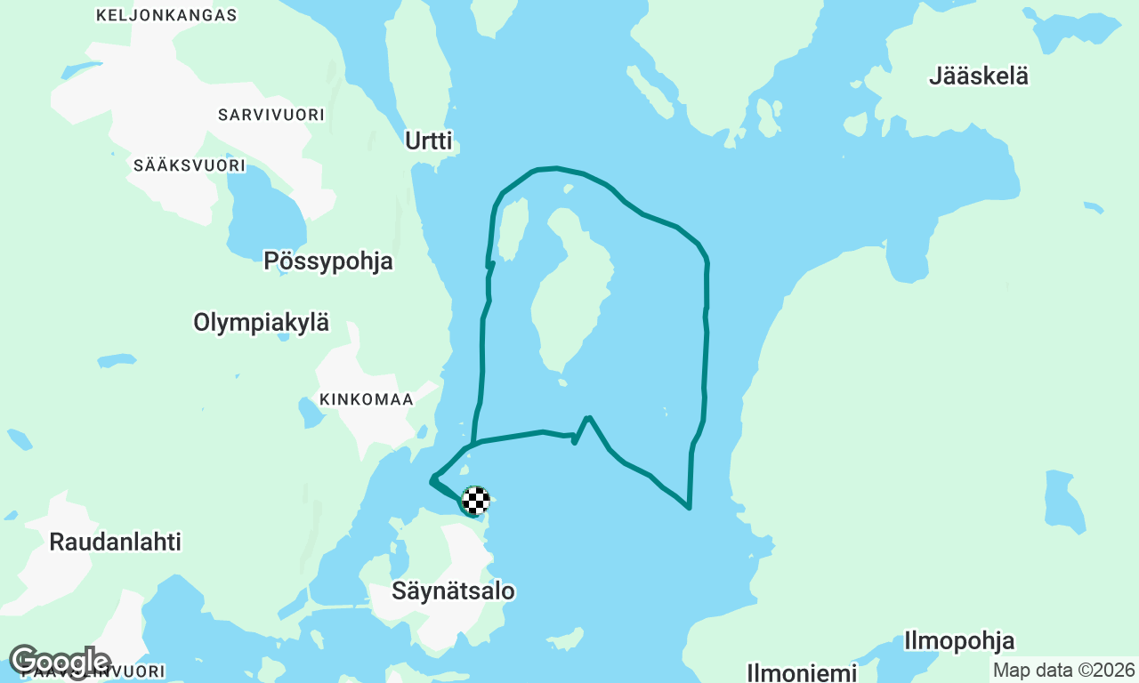 Voyage map