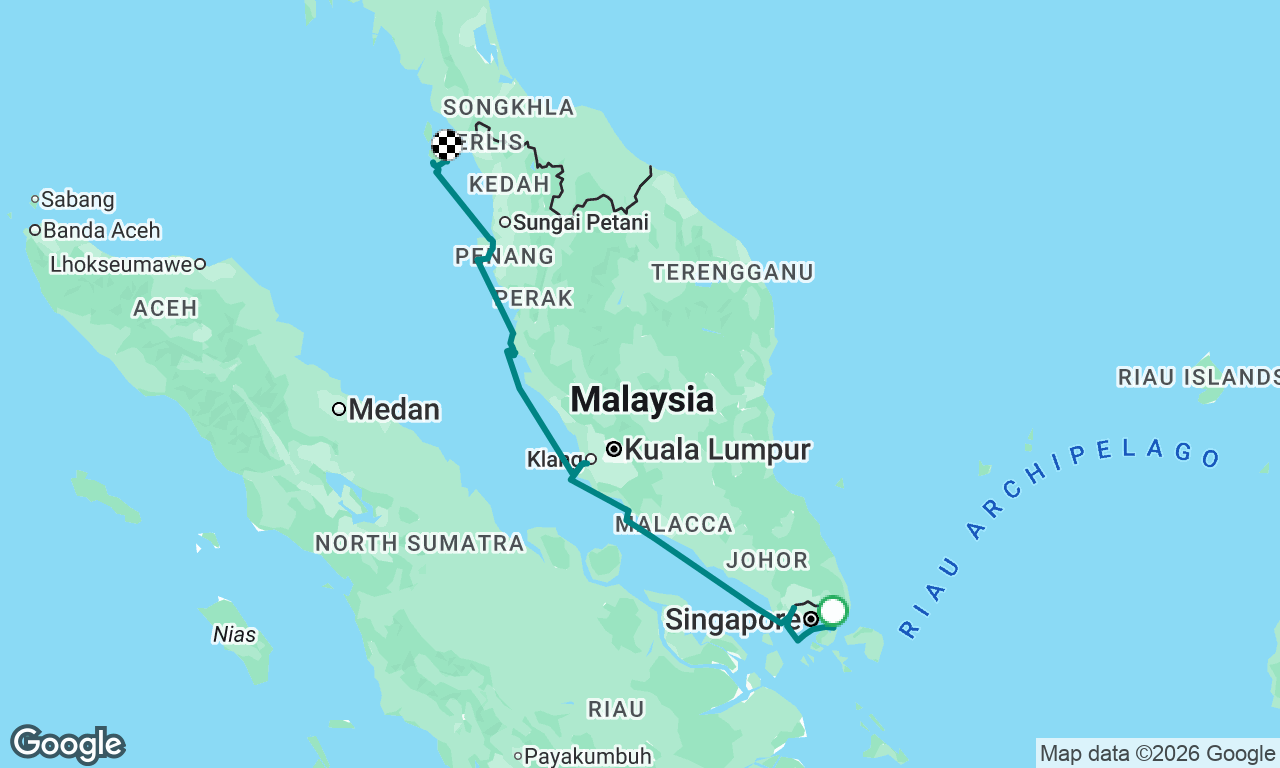 Indonesia to Malaysia 2025