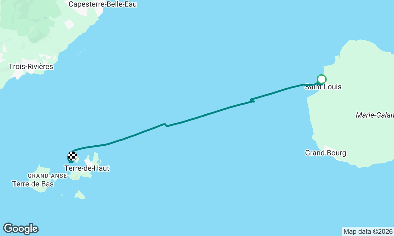Voyage map