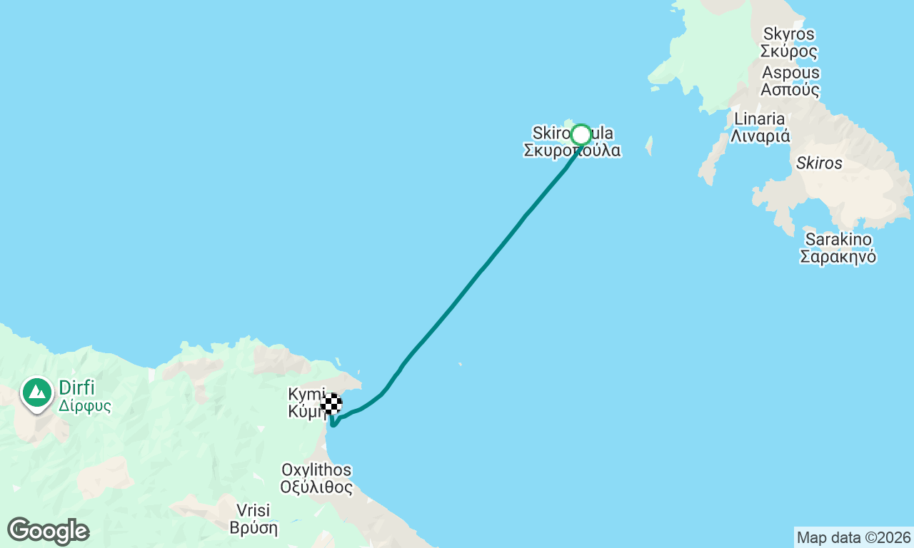 Voyage map