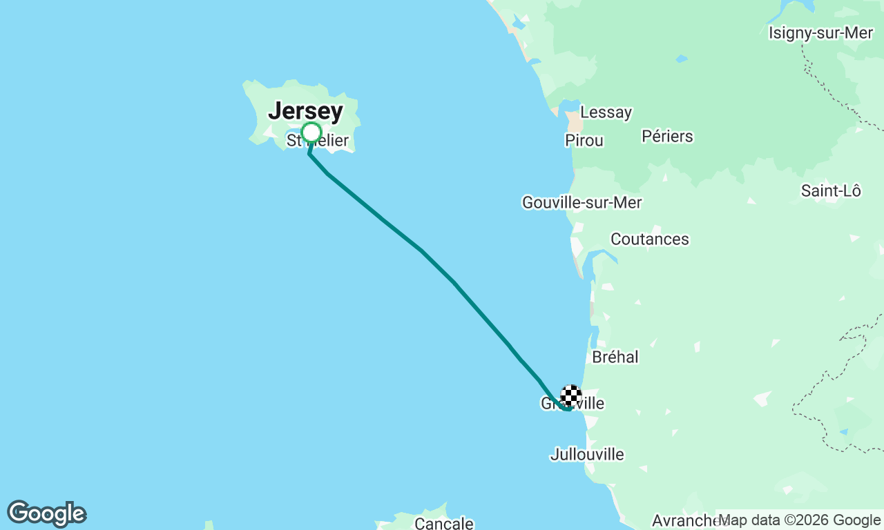 Jersey to Granville Dayskipper/Competent Crew