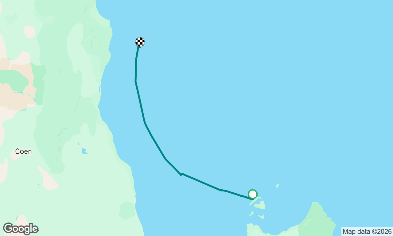 Flinders island to Morris reef