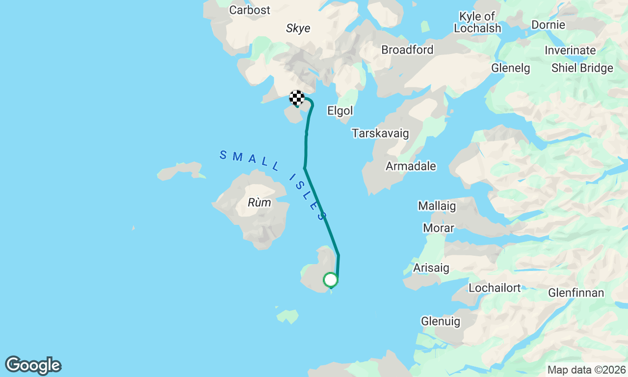 Isle of Eigg to Soay