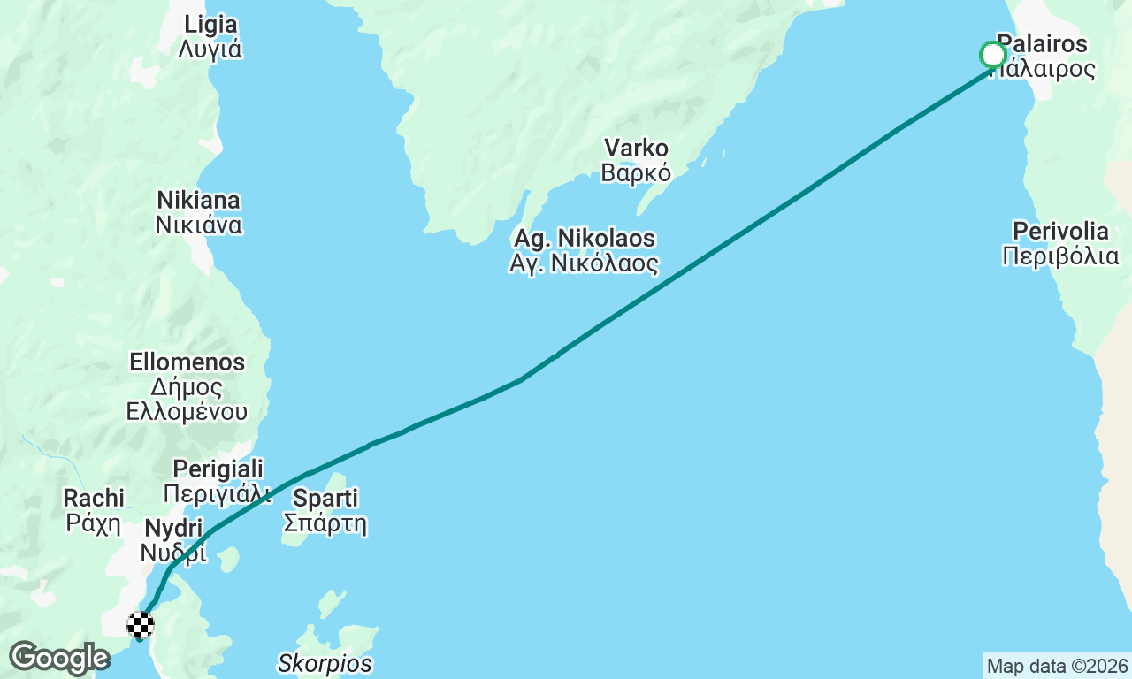 Voyage map