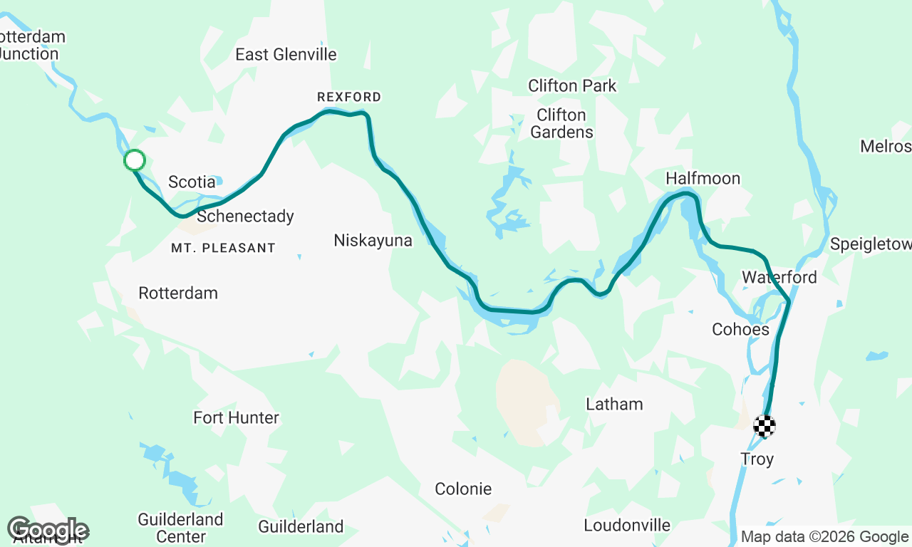Voyage map