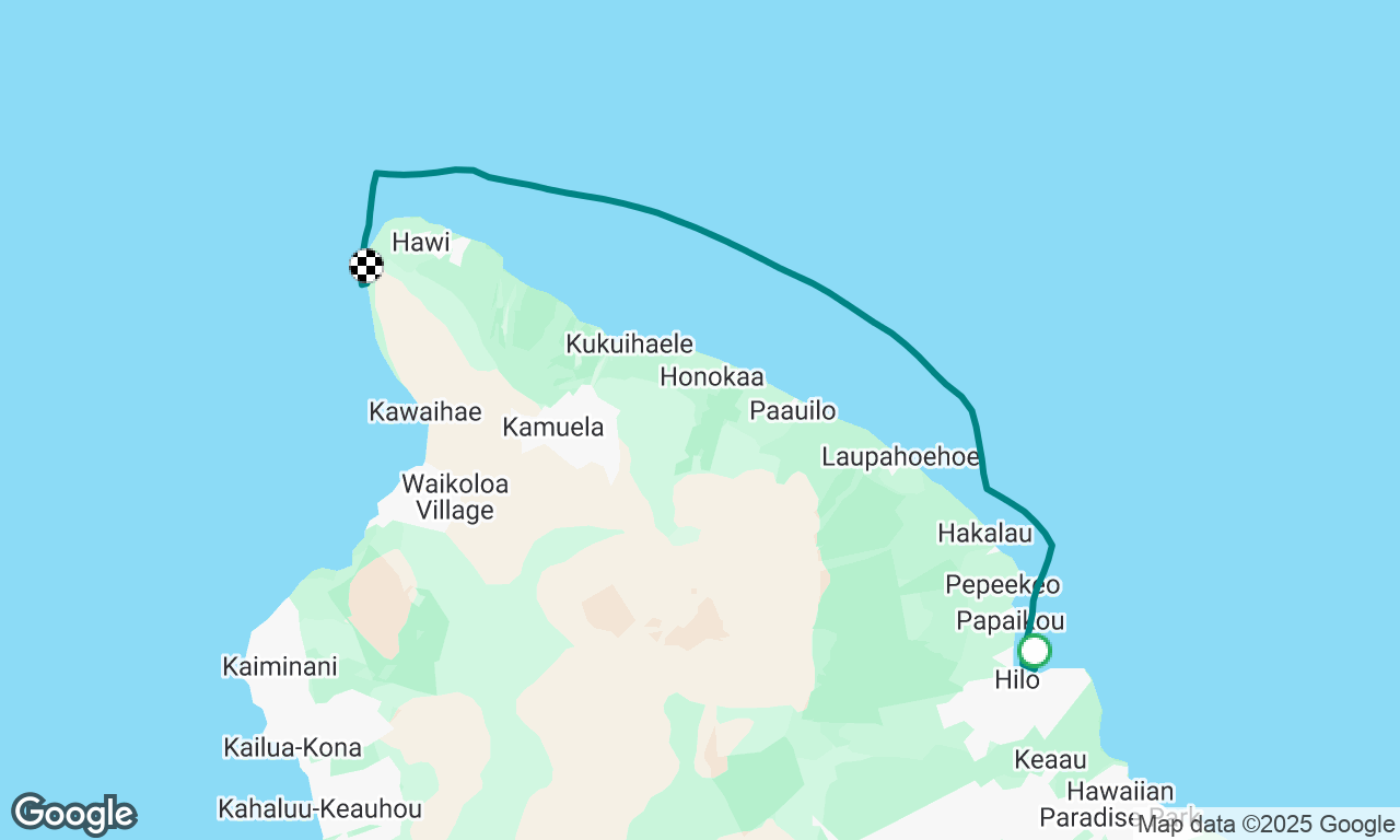 Hilo-
Nishimura Bay
