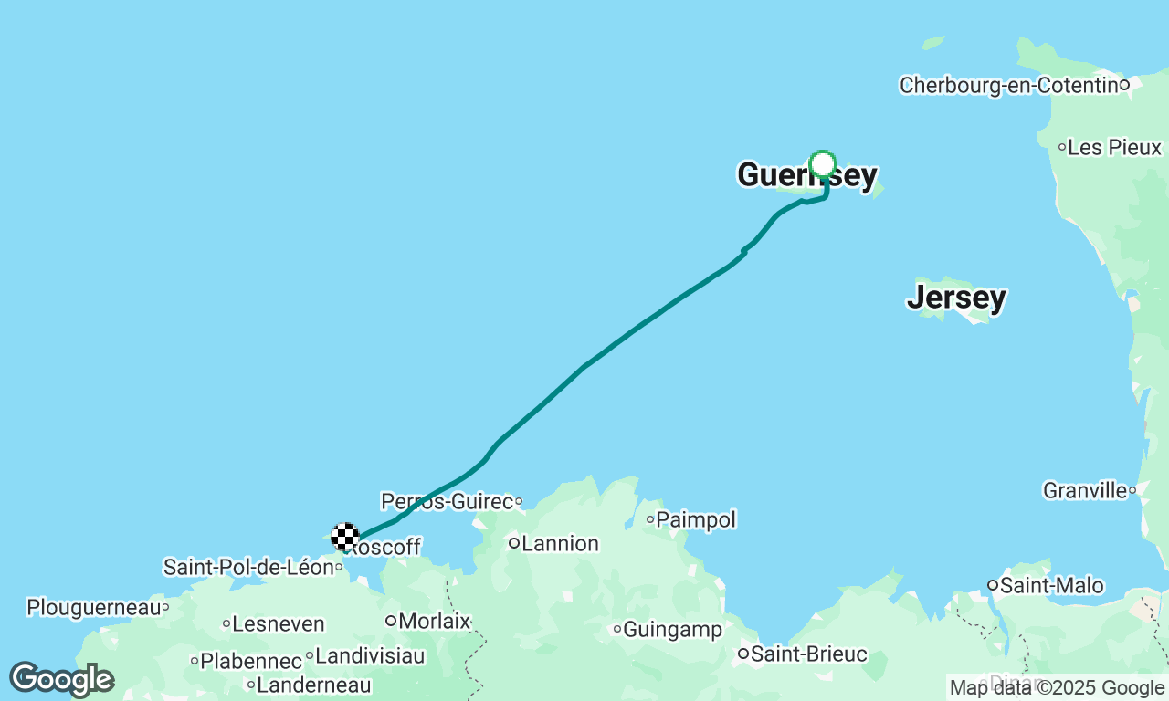 Day 2 Peter Port to Roscoff