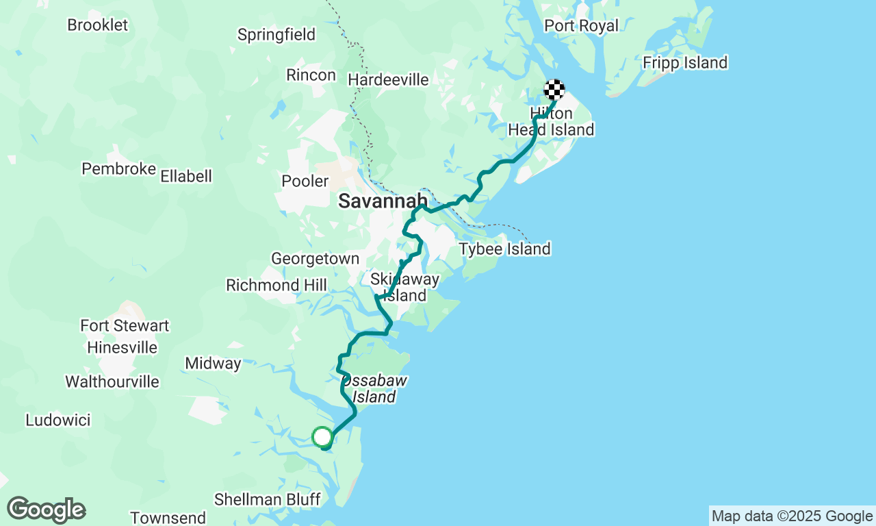 Moss Island to Hilton Head