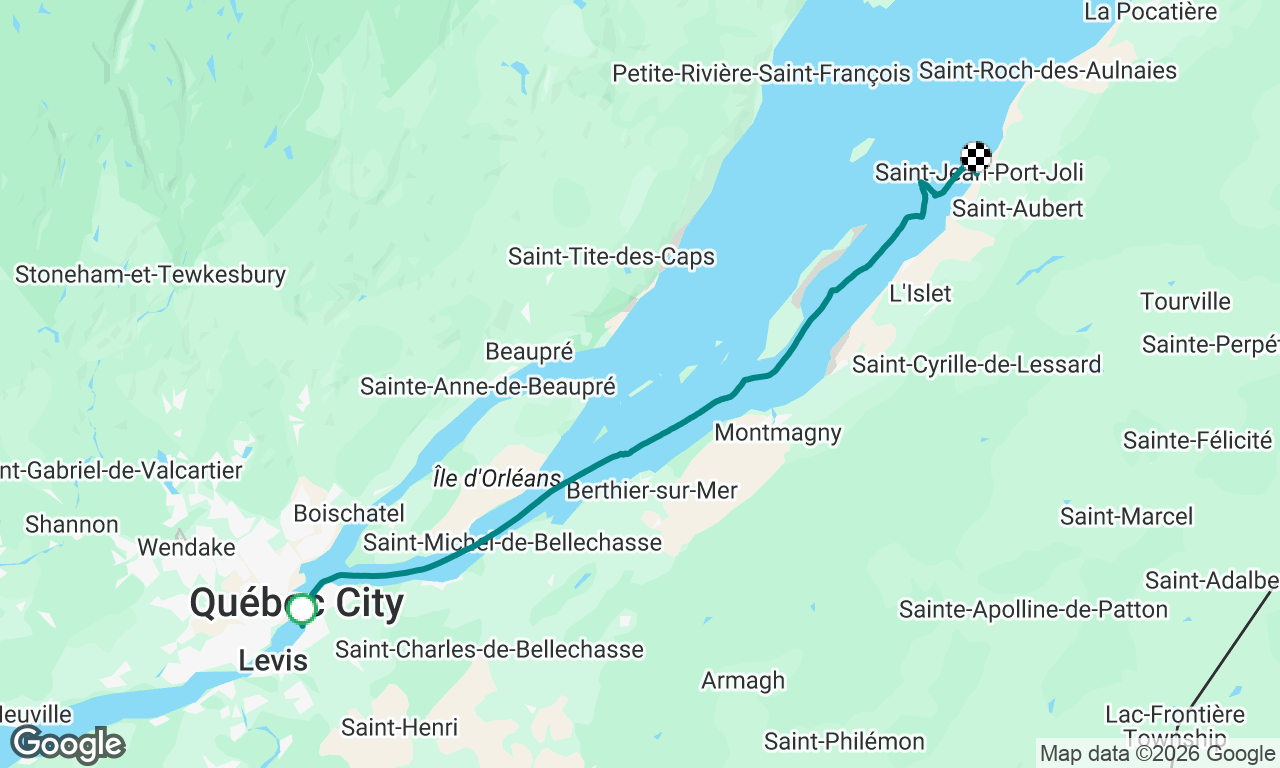 Voyage map