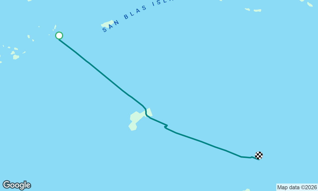 Voyage map