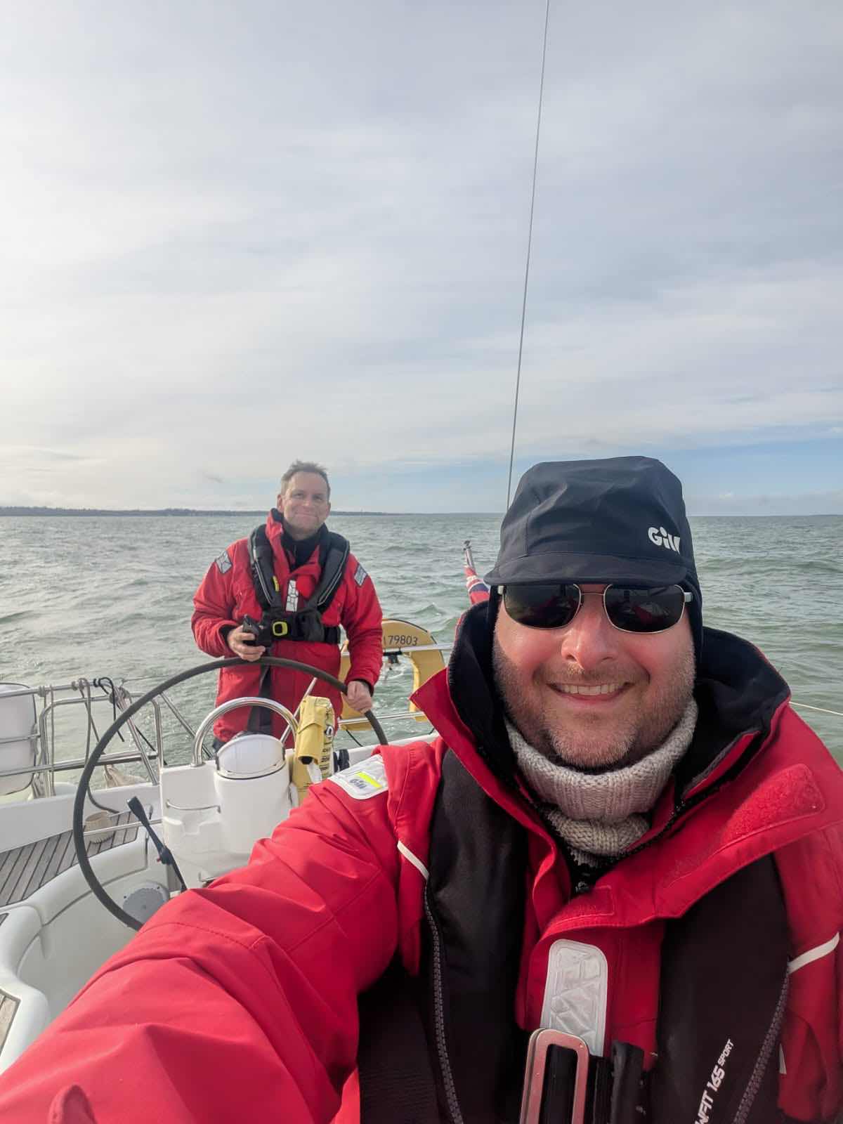 Shakedown sail, Priory Bay for lunch_4501D9B5-CEC7-42D2-B81F-EFC0794B1006