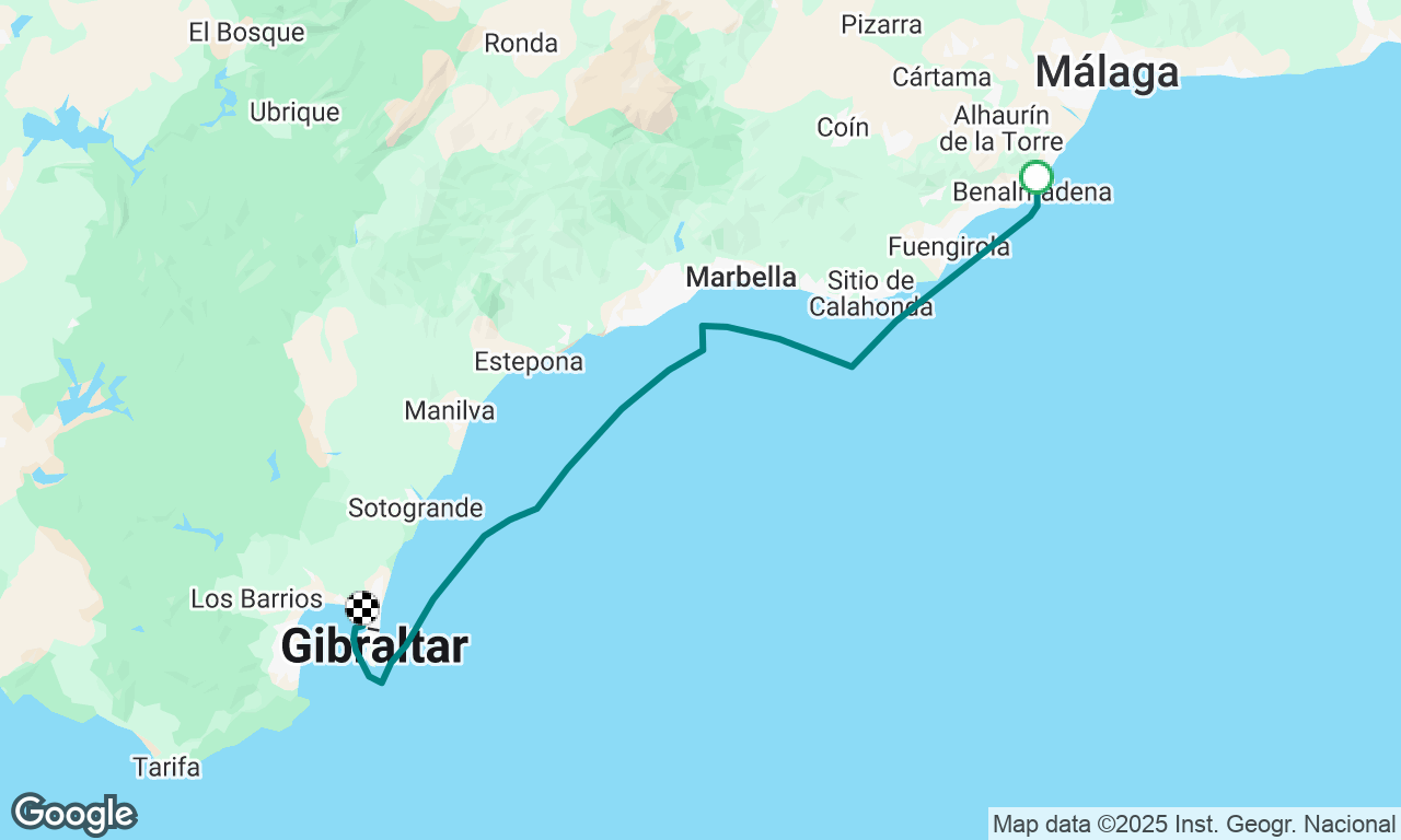 Benalmádena to Alcaidesa