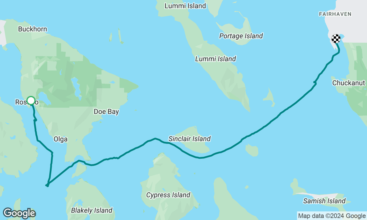 Day 6 Rosario, Orcas to Chuckernut