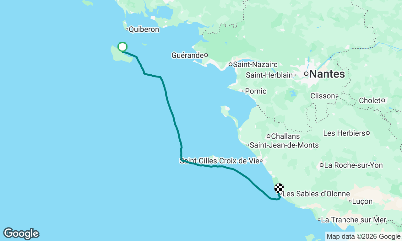 Voyage map
