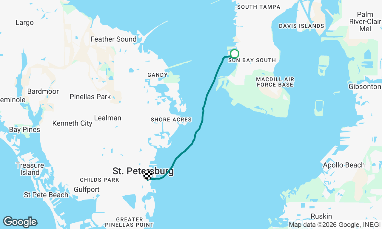 Voyage map