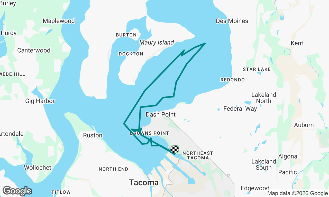 Voyage map
