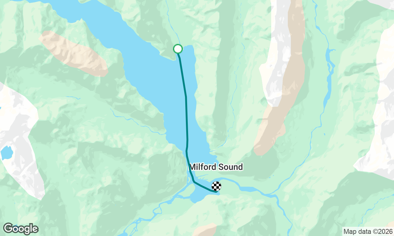 Harrison Cove to Deepwater Basin, Milford Sound