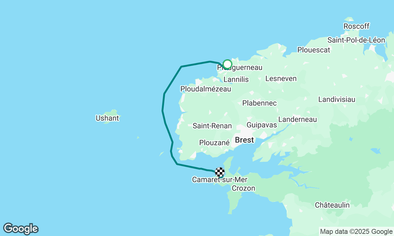 L'Aber Wrac'h to Camaret Sur Mer