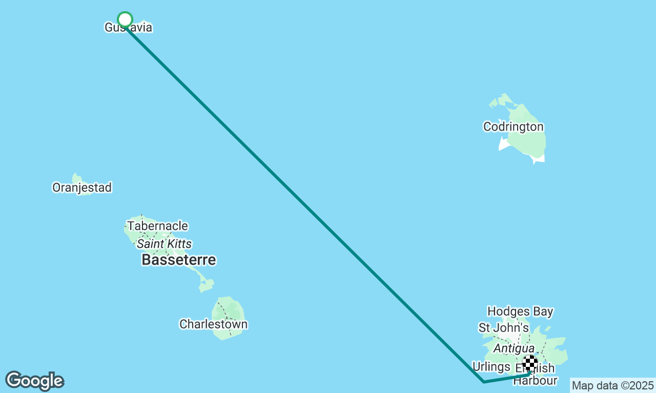 St Barths to Antigua