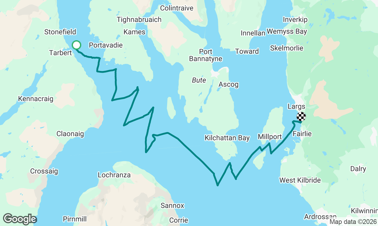 Voyage map