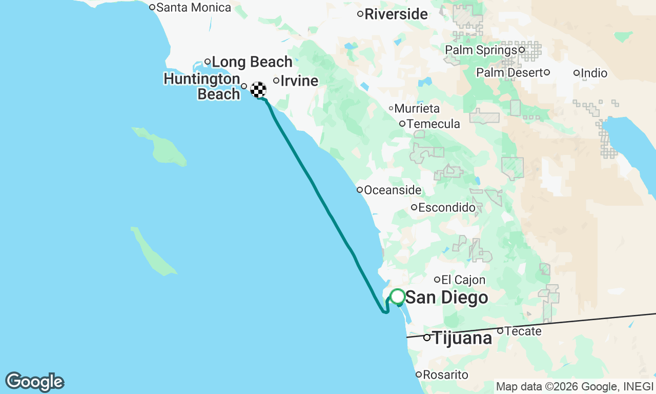 Voyage map