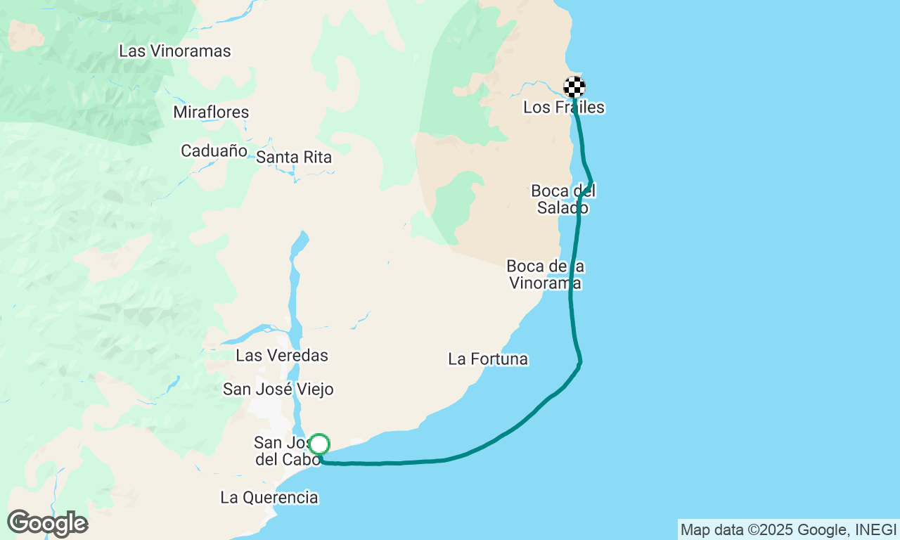 SJDC to Los Frailles