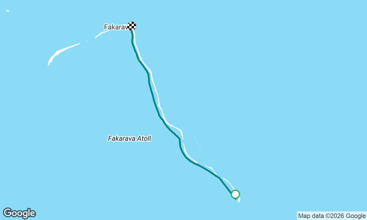 Fakarava South back up to Rotoava