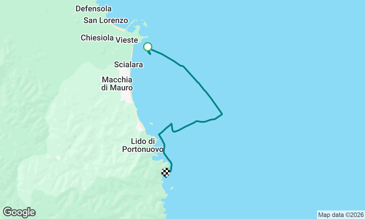 Voyage map