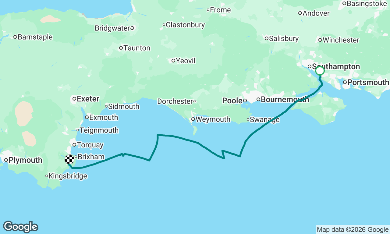 hamble to dartmouth 
