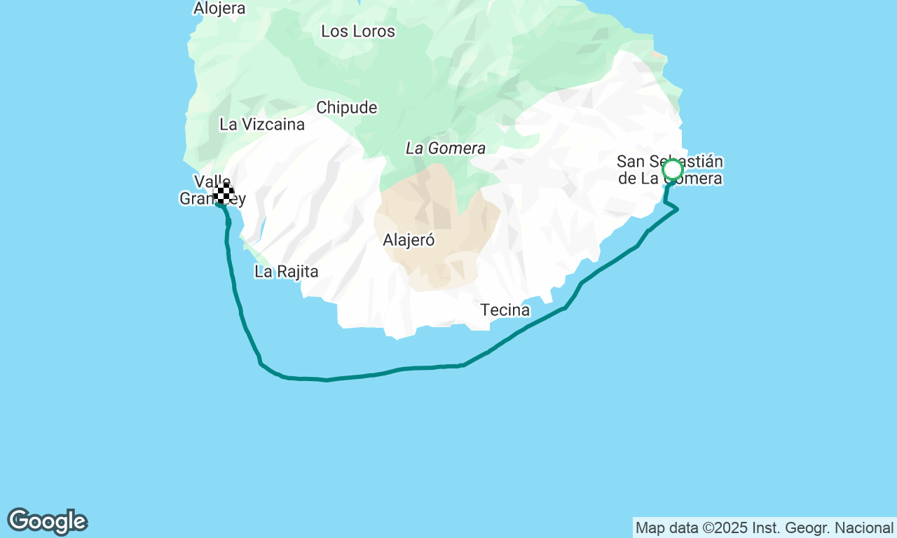 RYA - Canary Islands - Marina la Gomera to Puerto de Vueltas