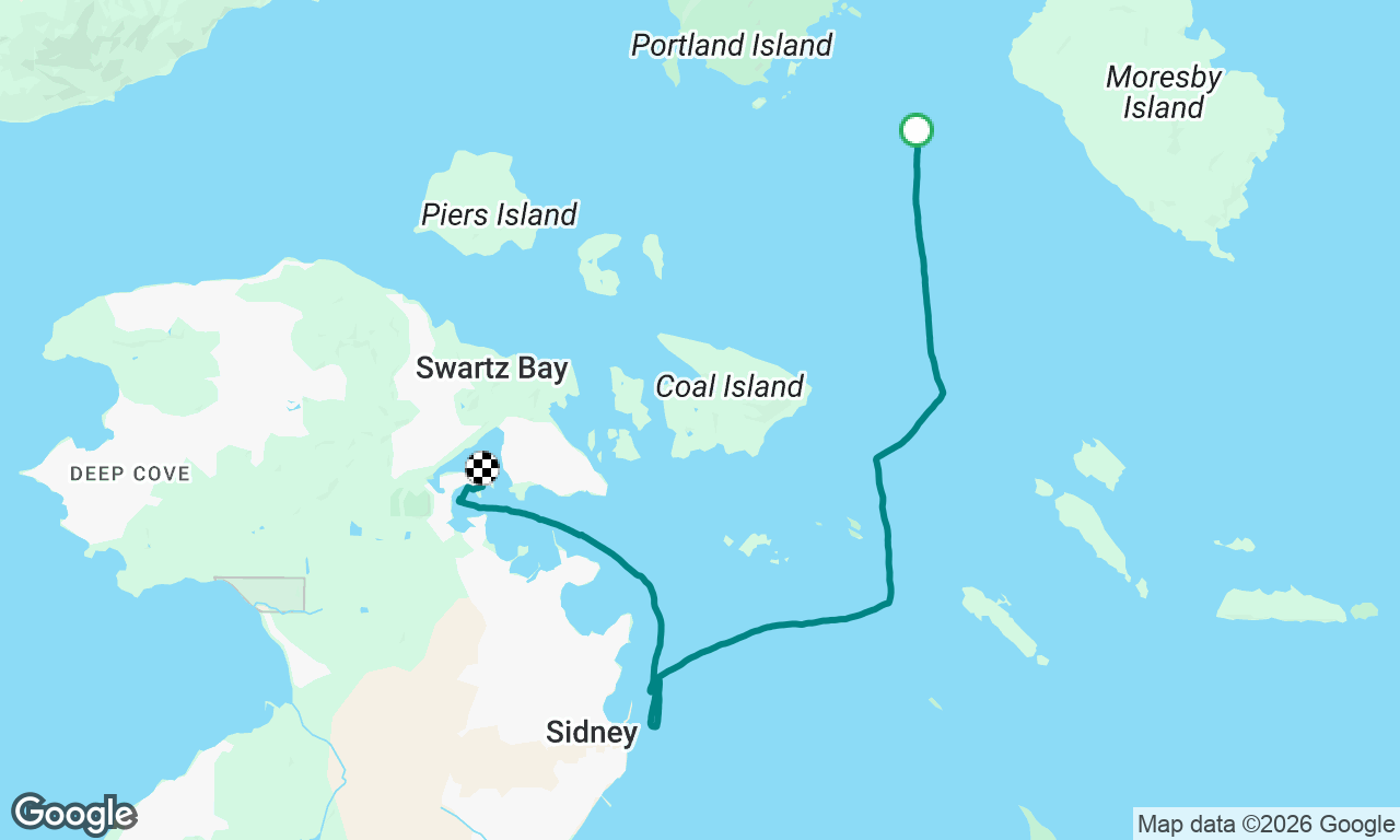Patos Island Race Part B-Finish