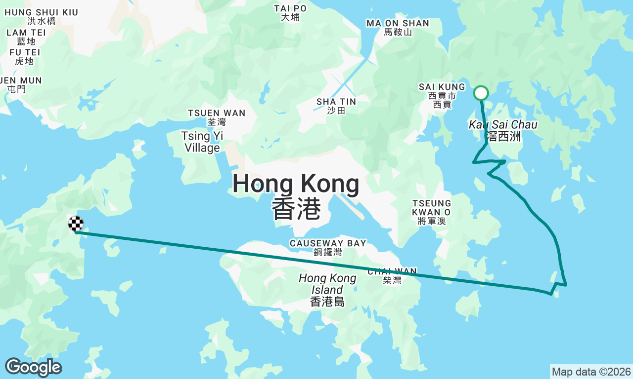 Sai Kung to Discovery Bay
