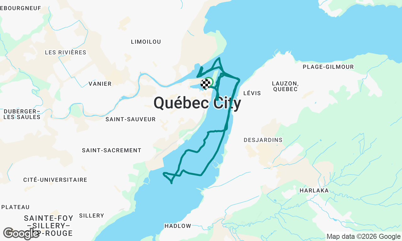 Voyage map