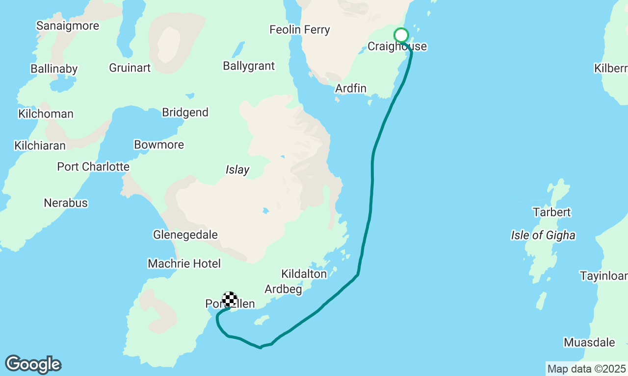 Craighouse to Port Ellen