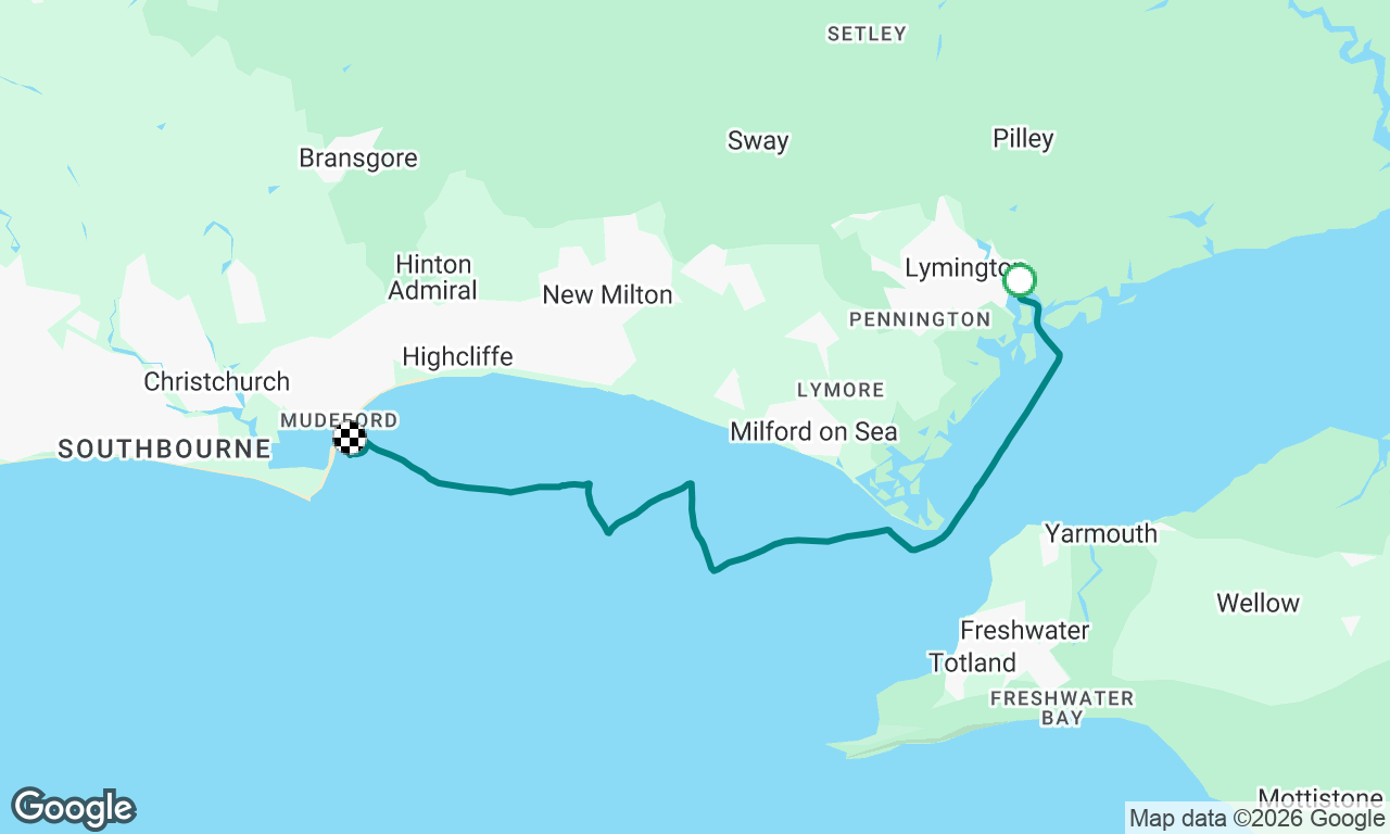 Return to Christchurch from Lymington