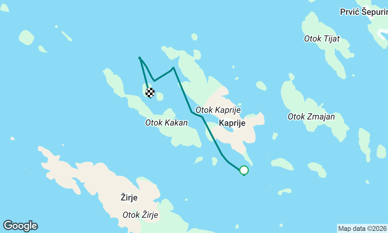 Voyage map
