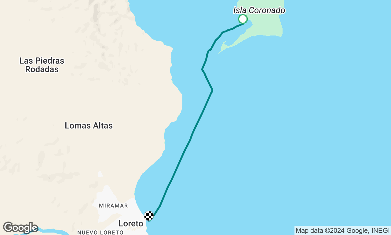 Isla Coronado to Loreto