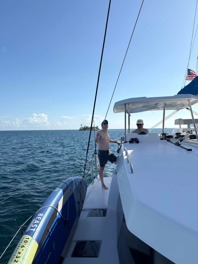 Voyage photo from King Lewey’s to Hatchet Caye