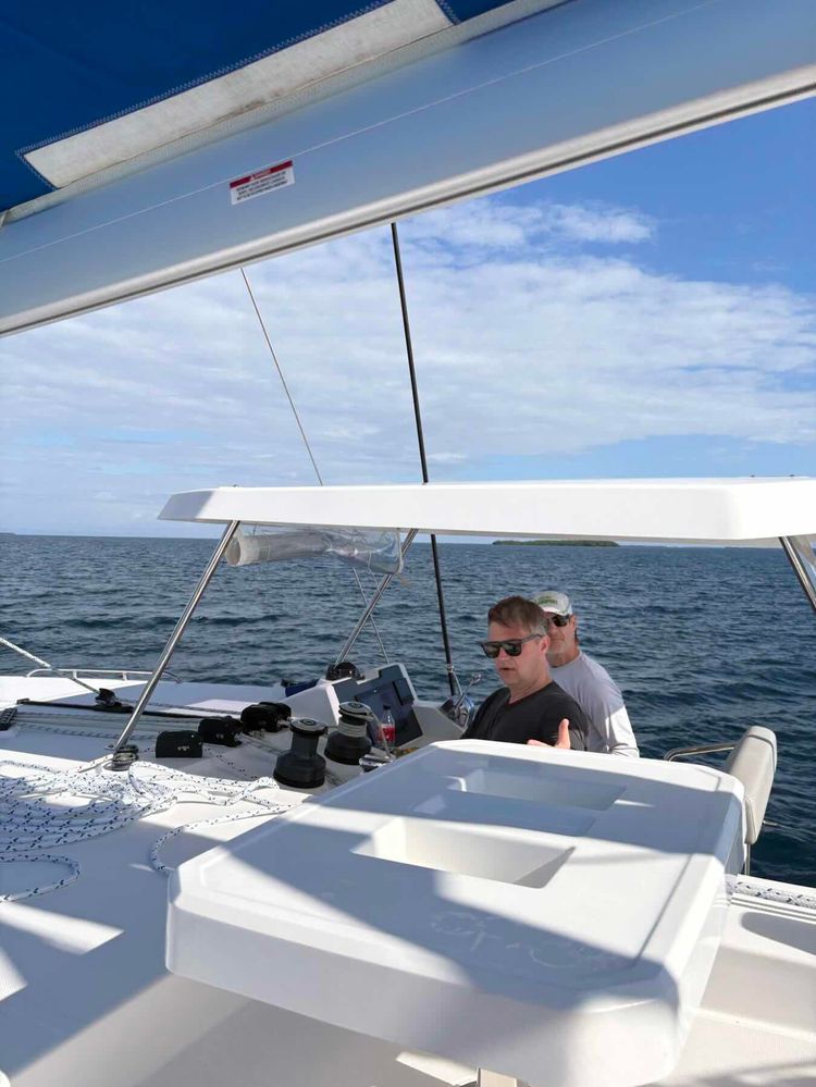 Voyage photo from King Lewey’s to Hatchet Caye