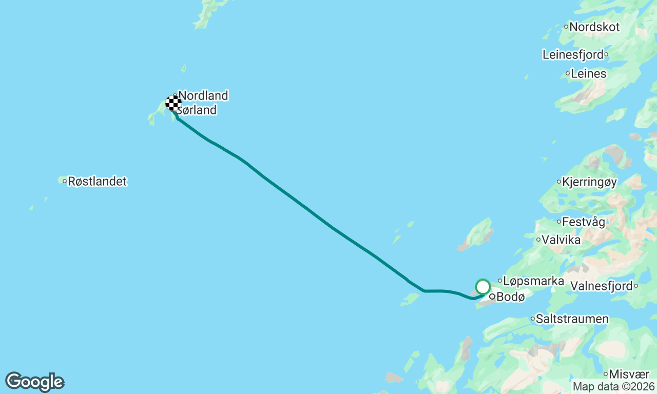 Voyage map