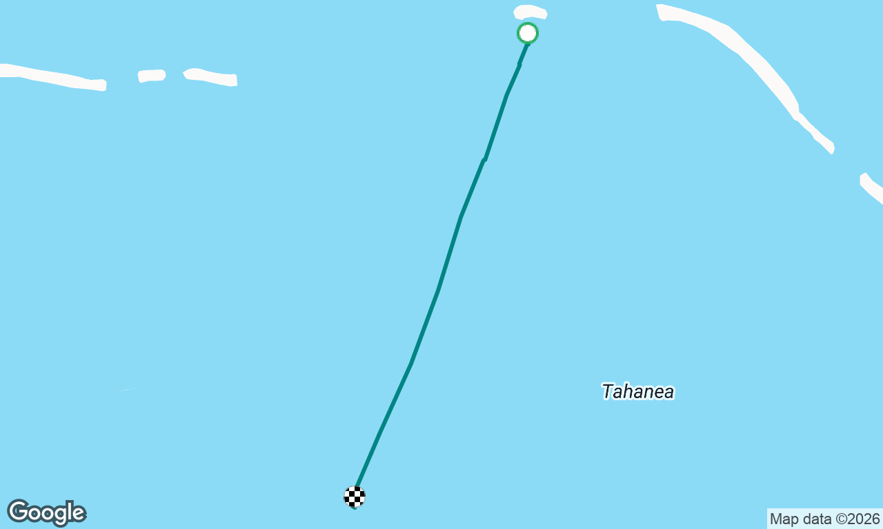 Tahenea NW - Crescent Bay, Tahenea Tuamotus