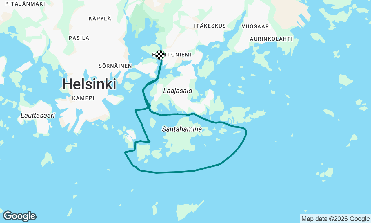 Voyage map