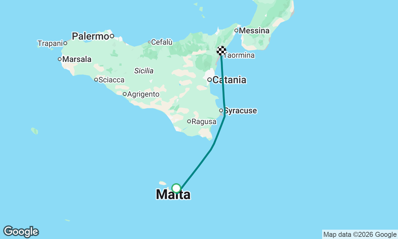Voyage map