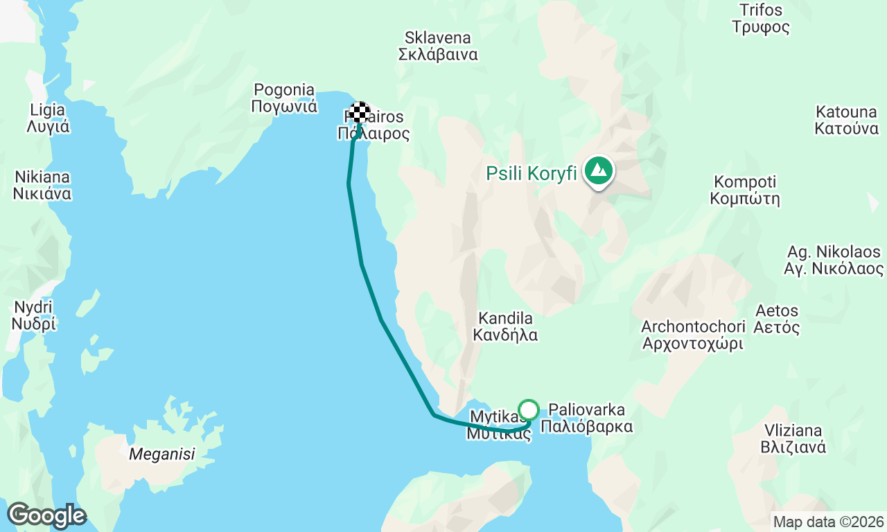 Voyage map