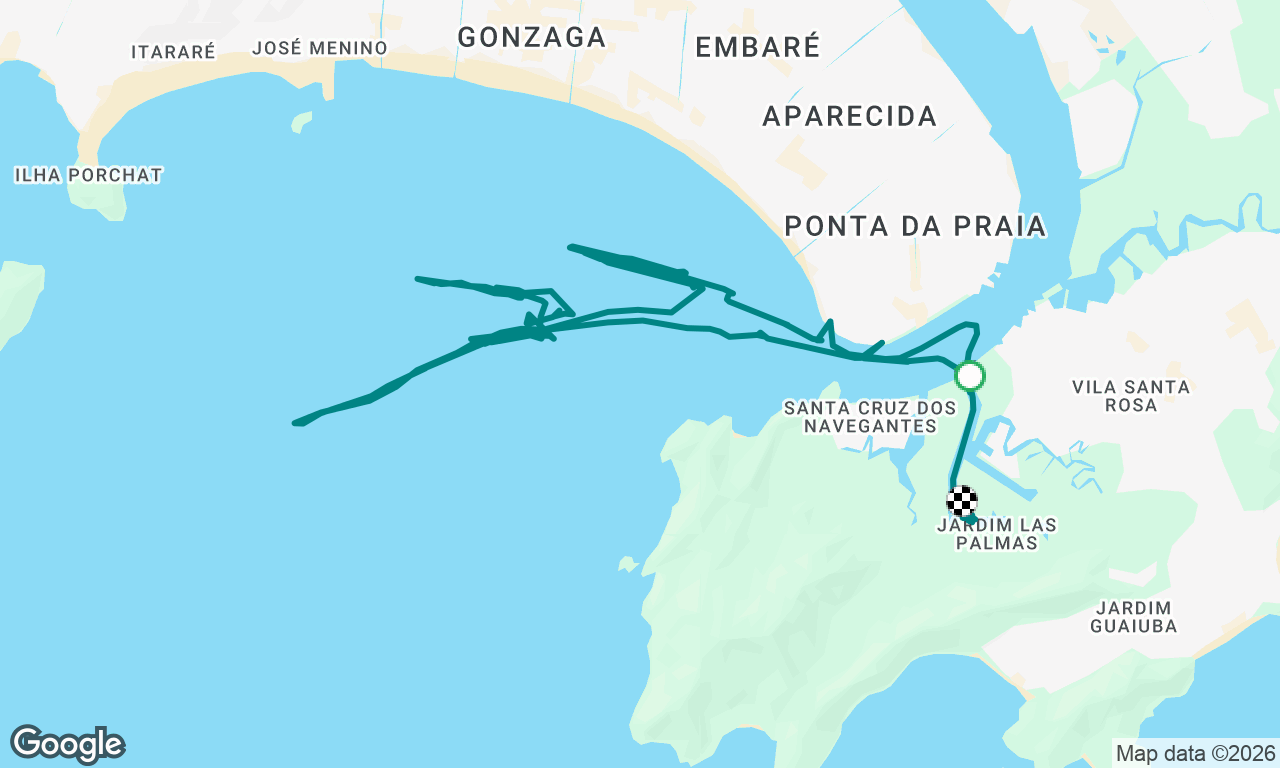 Voyage map