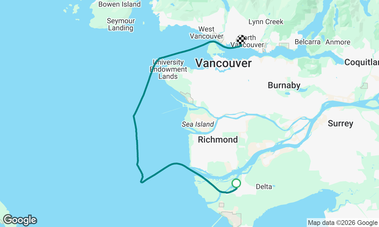 Voyage map